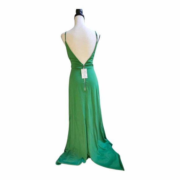 NWT The Label Sikiw Slip Maxi Evening Dress Gown Size M - Picture 4 of 9